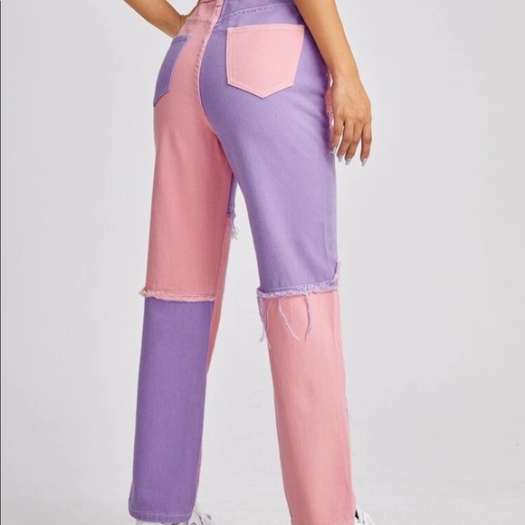 Color block jeans - Picture 2 of 9